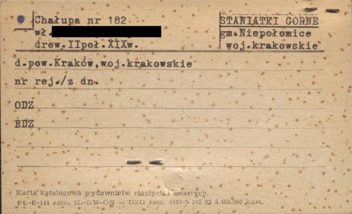 chałupa, skan 1