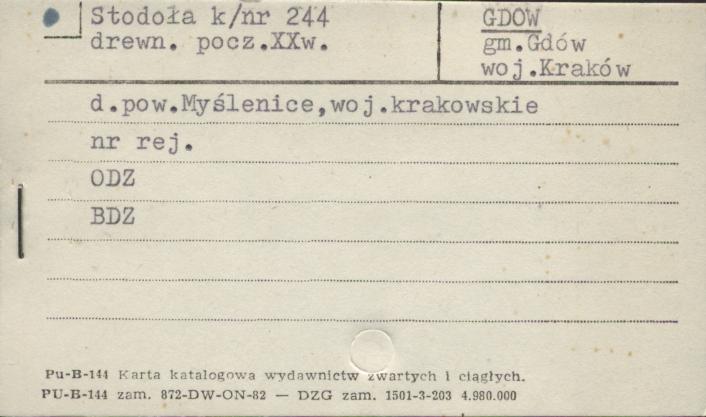 stodoła, skan 1