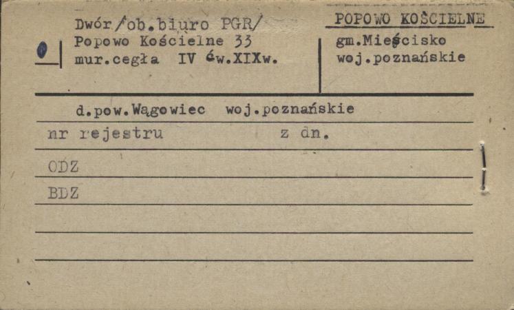 dwór, ob. biuro PGR, skan 1