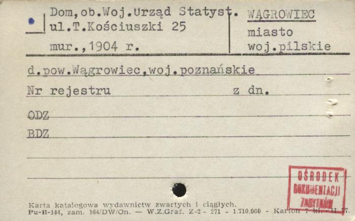 dom, ob. Woj. Urząd Statyst., skan 1