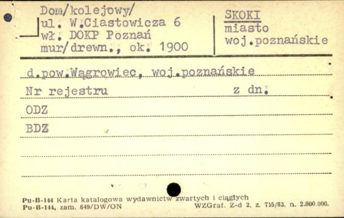 dom (kolejowy), skan 1