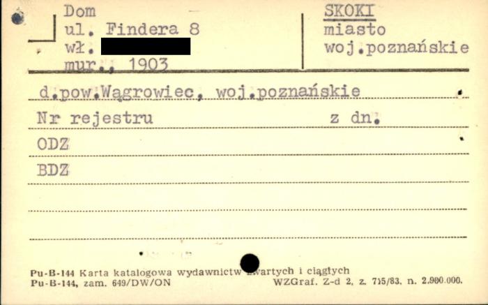 dom, skan 1