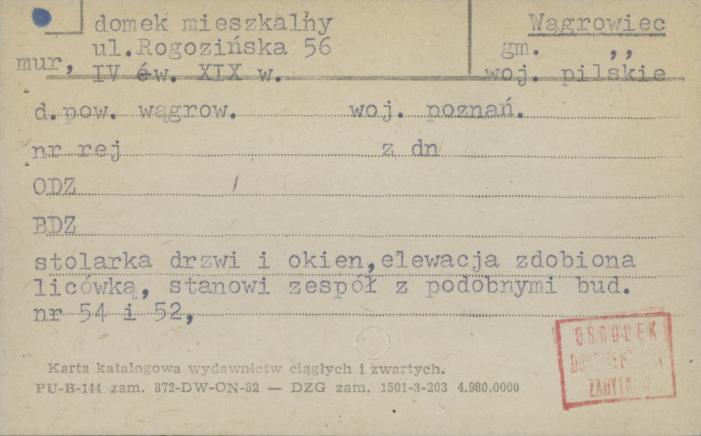 domek mieszkalny, skan 1