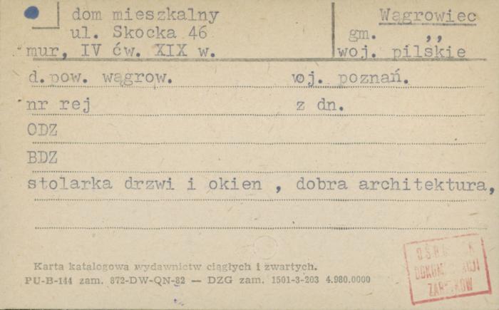 dom, skan 1