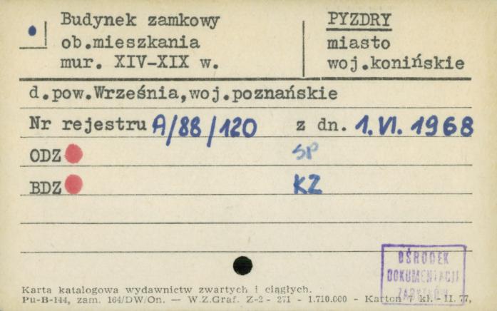 budynek zamkowy ob. mieszkania, skan 1