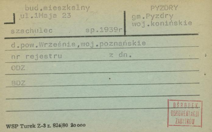 budynek mieszkalny, skan 1
