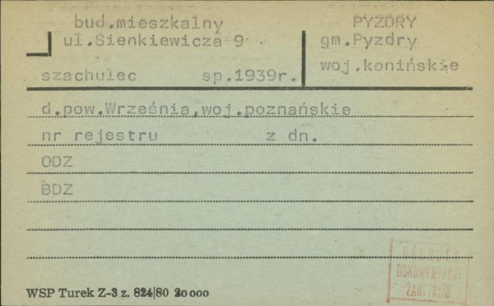 budynek mieszkalny, skan 1
