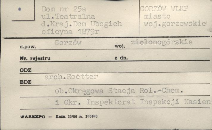 dom d. Kraj. Dom Ubogich, skan 1