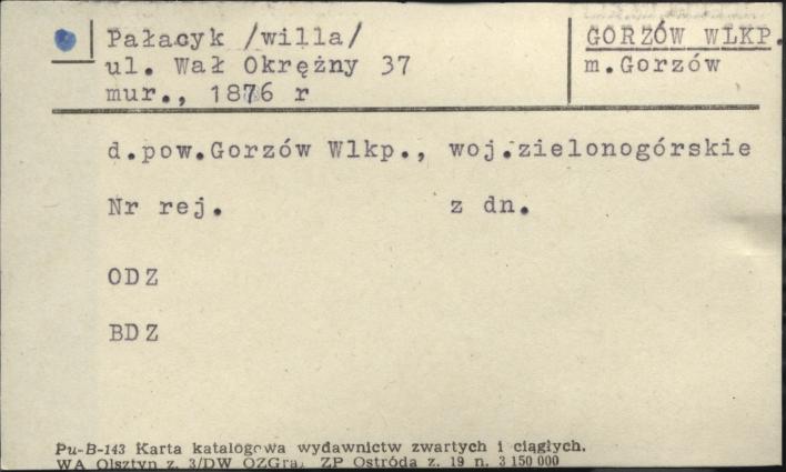 pałacyk /willa/, skan 1
