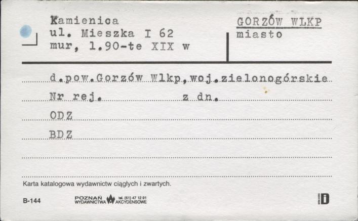 kamienica, skan 1