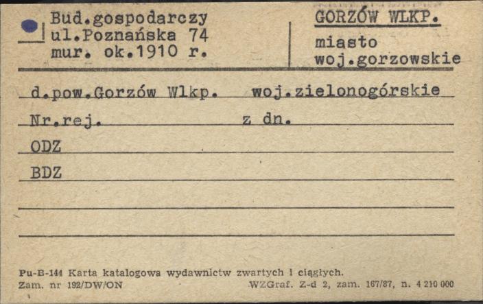 budynek gospodarczy, skan 1
