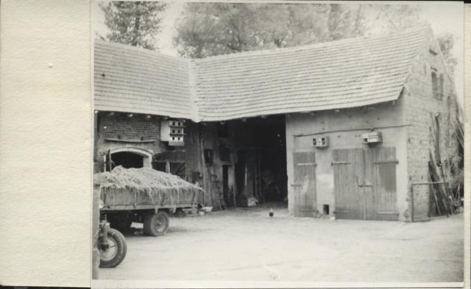 zagroda, budynek gospodarczy z stodołą, skan 2