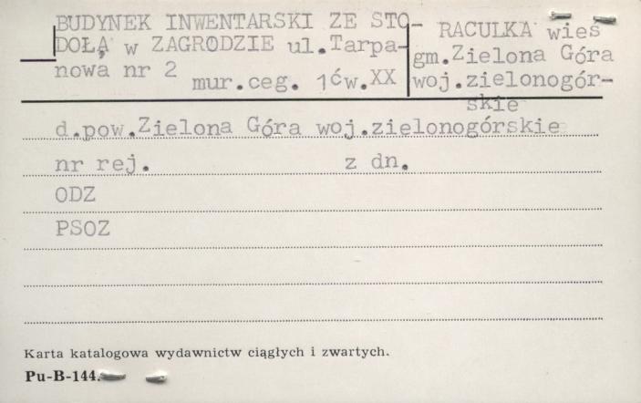 budynek inwentarski ze stodołą w zagrodzie, skan 1