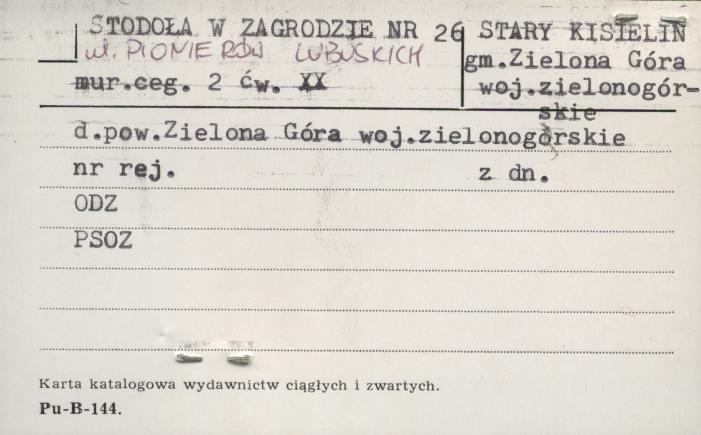 stodoła w zagrodzie, skan 1
