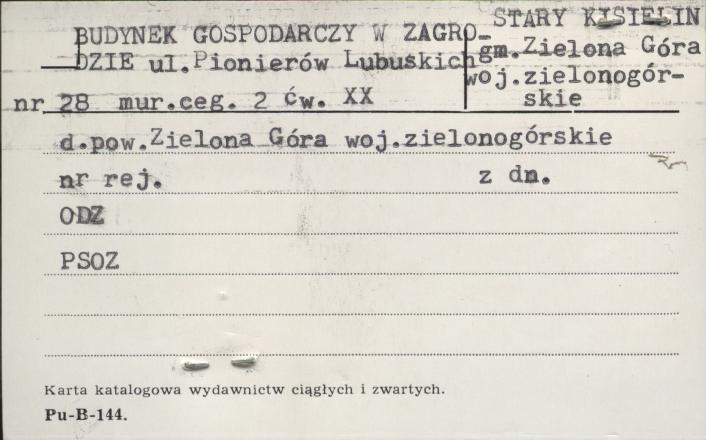 budynek gospodarczy w zagrodzie, skan 1
