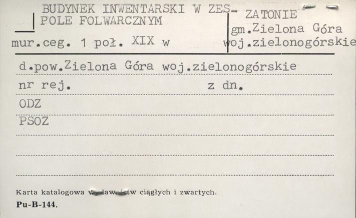 budynek inwentarski w zespole folwarcznym, skan 1