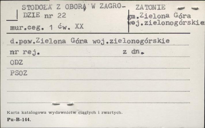 stodoła z oborą, skan 1