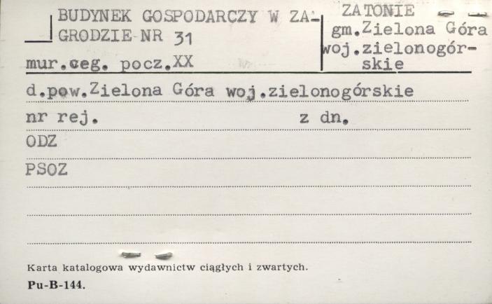 budynek gospodarczy, skan 1