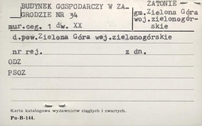 budynek gospodarczy, skan 1