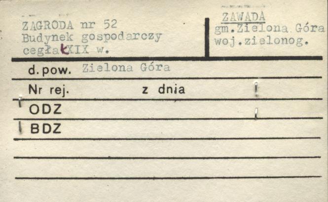 zagroda, budynek gospodarczy, skan 1