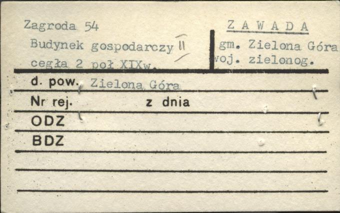 budynek gospodarczy II - zagroda, skan 1