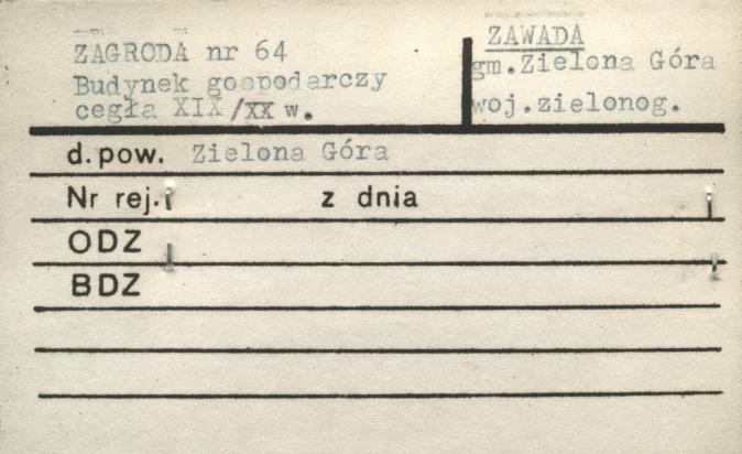 zagroda, budynek gospodarczy, skan 1