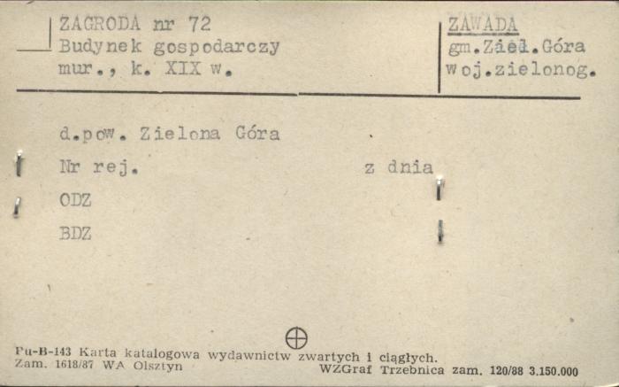 zagroda, budynek gospodarczy, skan 1