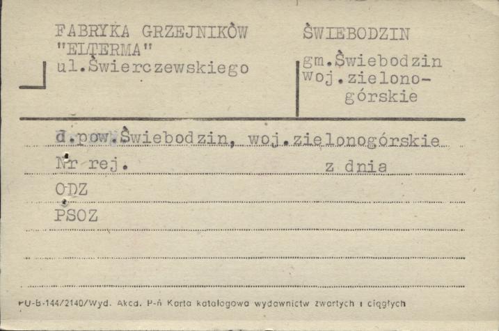 fabryka grzejników Elterma, skan 1
