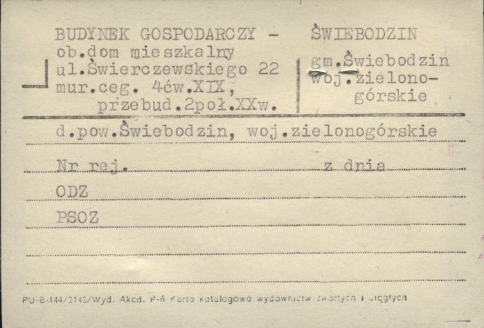 budynek gospodarczy, ob. dom mieszkalny, skan 1