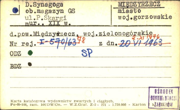 synagoga, ob. magazyn GS, skan 1
