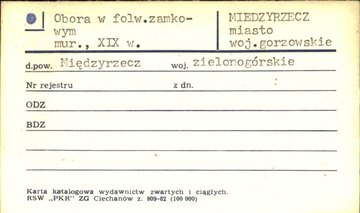 obora w folwarku zamkowym, skan 1