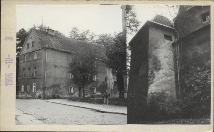 dom, mur miejski z basztą, skan 2