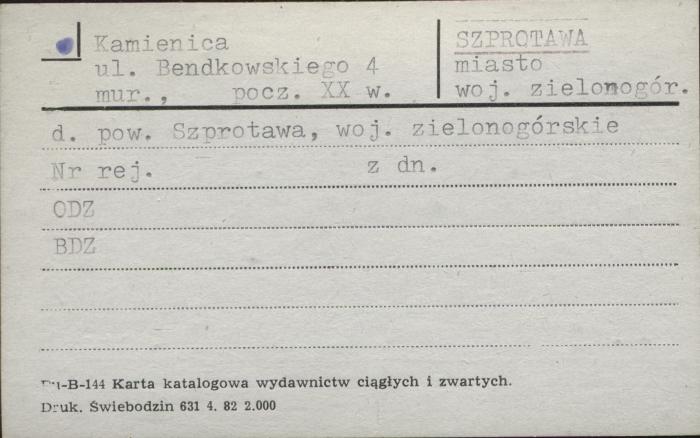 kamienica, skan 1