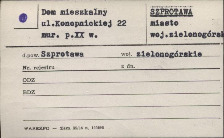 dom, skan 1
