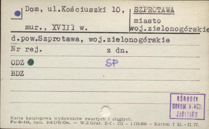 dom, skan 1