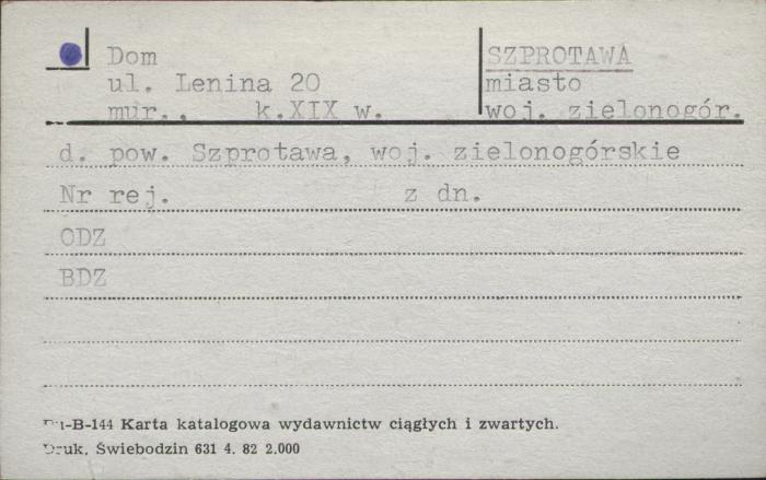 dom, skan 1