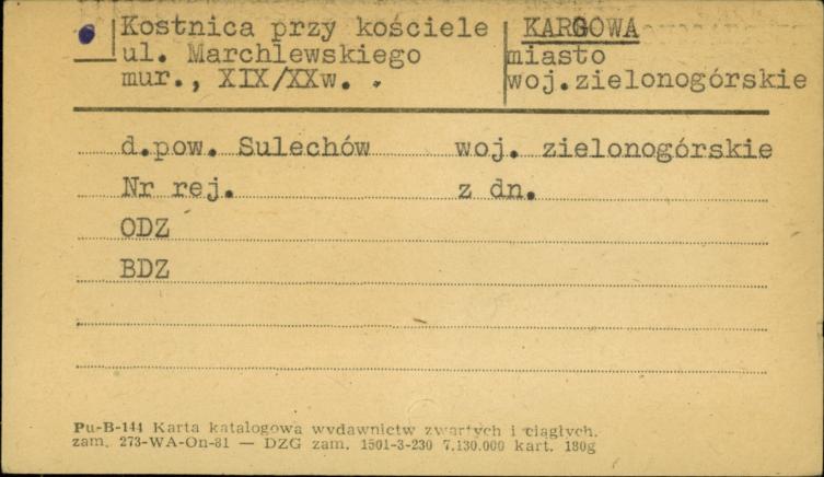 kostnica przy kościele, skan 1