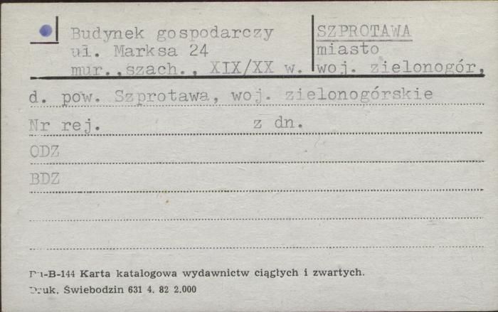 budynek gospodarczy, skan 1