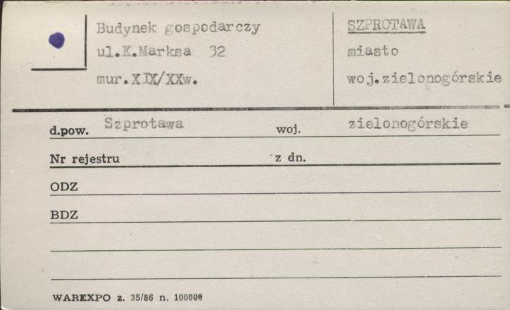 budynek gospodarczy, skan 1