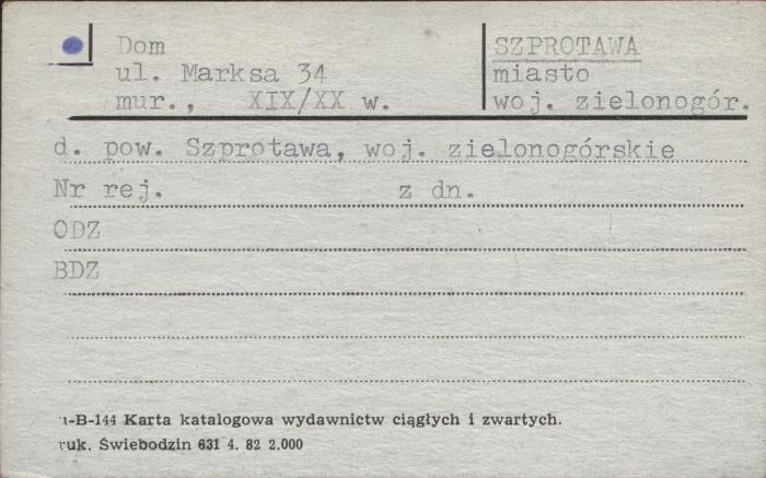 dom, skan 1