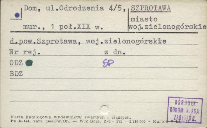dom, skan 1