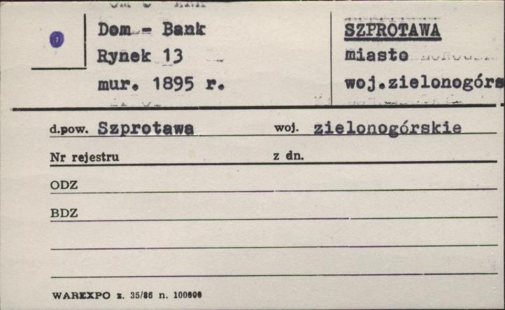 dom - bank, skan 1