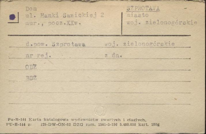 dom, skan 1