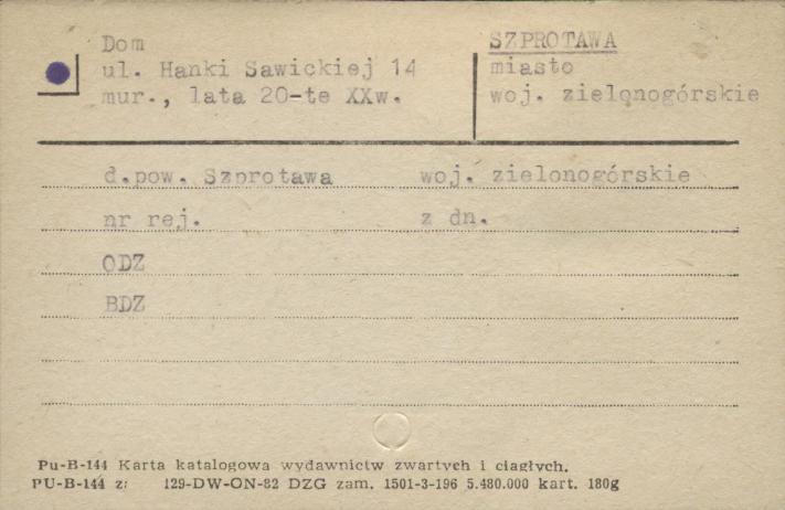 dom, skan 1