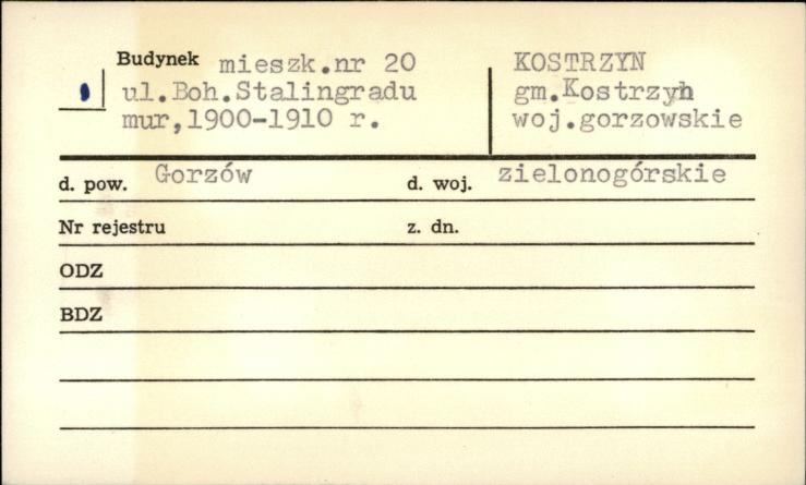 budynek mieszkalny, skan 1