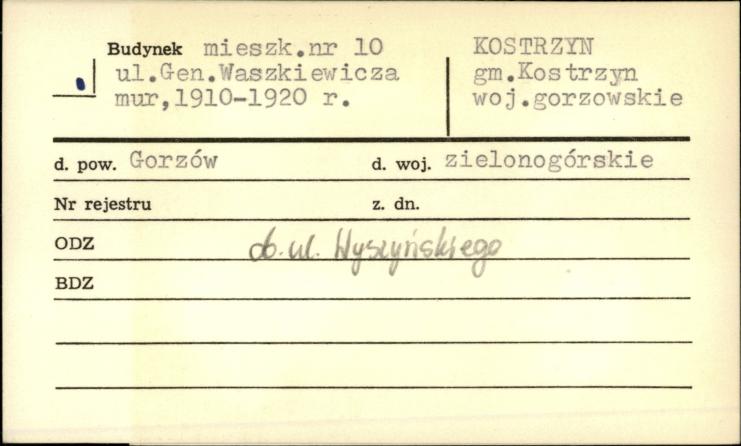budynek mieszkalny, skan 1