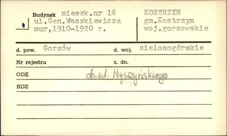 budynek mieszkalny, skan 1