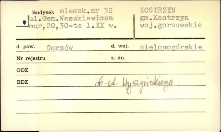 budynek mieszkalny, skan 1