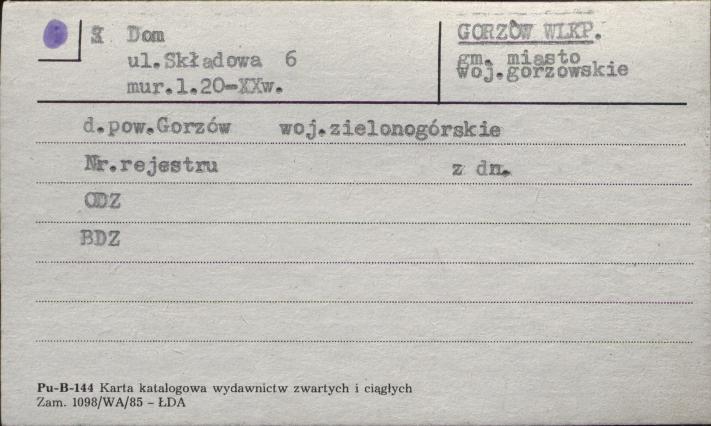 dom, skan 1