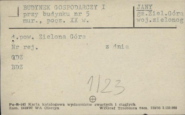 budynek gospodarczy, skan 1